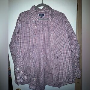 Set of 2 Club Room Checkered Button-Up Shirts